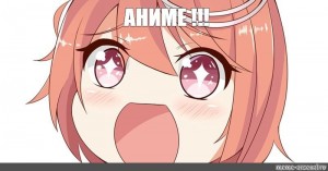 Create meme: anime Kawai, anime