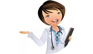 Create meme: therapist figure, health workers, doctor woman clipart