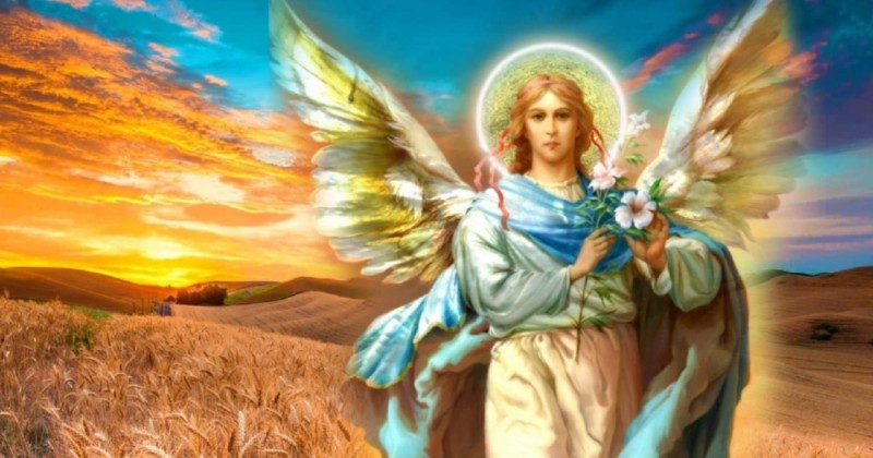 Create meme: archangel gabriel icon painting, archangel michael, the angel of God