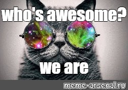 we are awesome meme