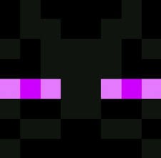 Create meme: enderman minecraft, the head of the enderman