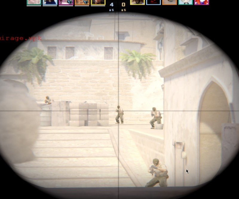 Create meme: avp cs go sight, avp sight, wua cs go