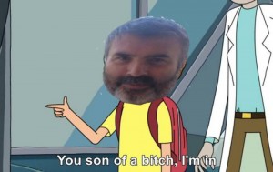 Create meme: male, Rick and Morty