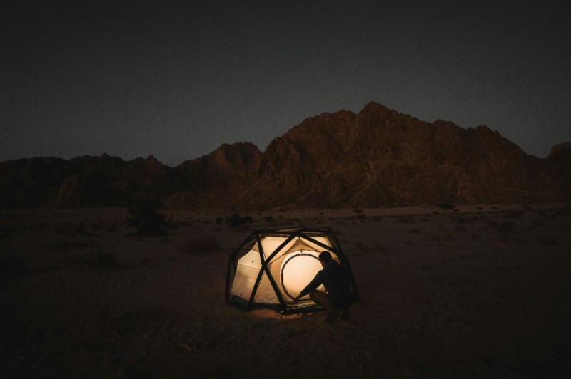 Create meme: A tent in the desert, tent, nature 