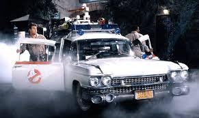 Создать мем: охотники за привидениями 1984, cadillac miller meteor, ghostbusters car