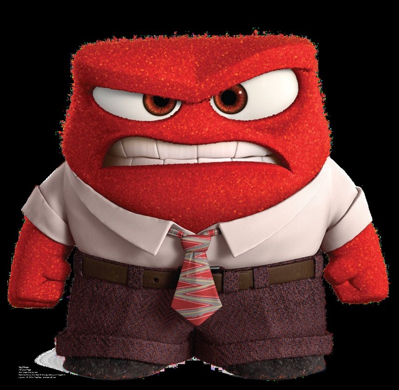 Create meme: Red from the puzzle, cartoon puzzle anger, anger 