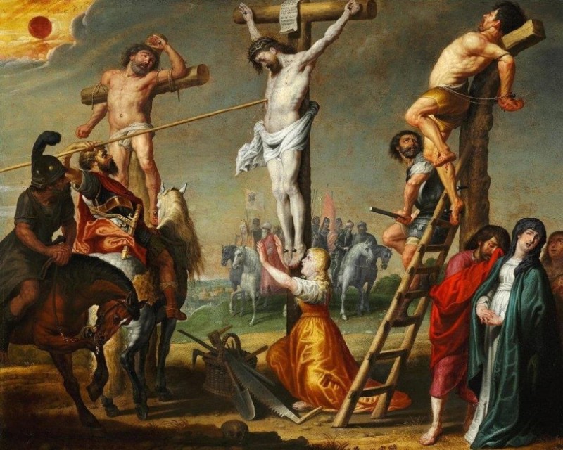 Create meme: the crucifixion of christ is a painting by rubens, peter paul Rubens crucifixion, centurion longinus the crucifixion of Christ