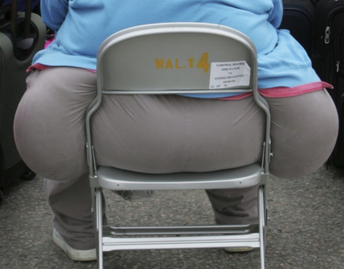 Create meme: fat ass, big fat ass, fat on a chair