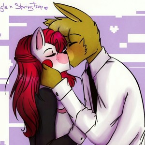 Create meme: pair fnaf, pictures couples fnaf, pictures of the fnaf couples