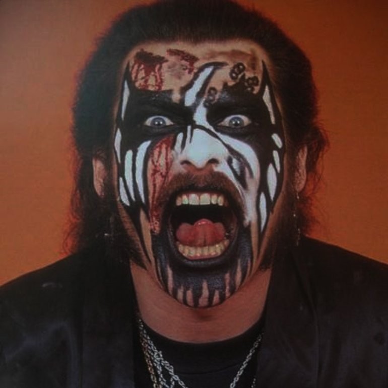 Create meme: Diamond King, kim bendix petersen, king diamond conspiracy 1989