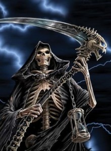 Create meme: grim reaper