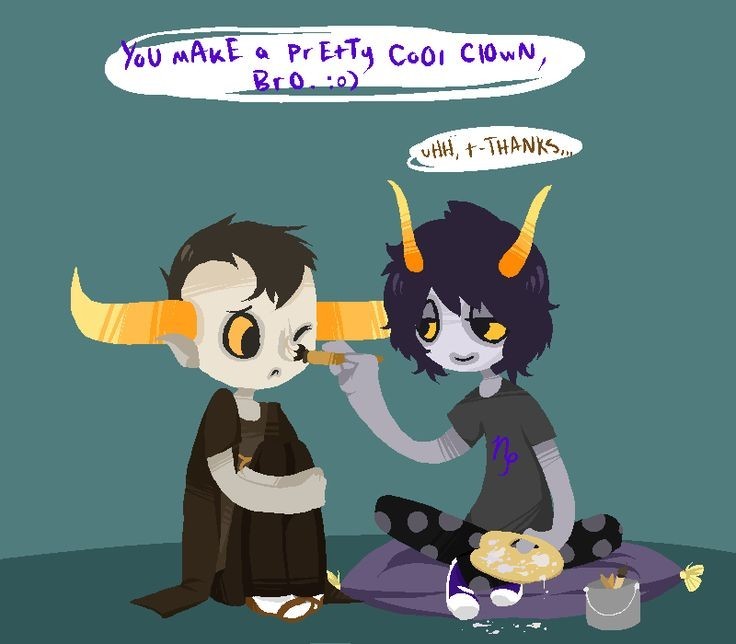 Создать мем: хоумстак гамзи и таврос, homestuck gamzee, homestuck trolls