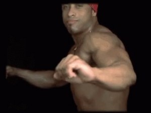 Create meme: Ricardo Milos dance, sifco Ricardo Milos turns, Ricardo Milos flexit