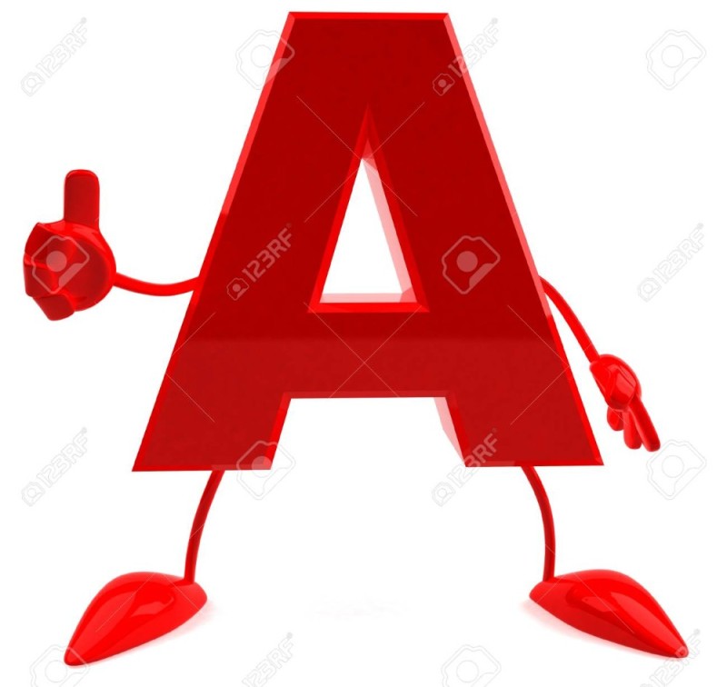 Create meme: letters , the letter a is red, letter model