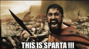 Create meme: king Leonidas, Sparta, this is sparta