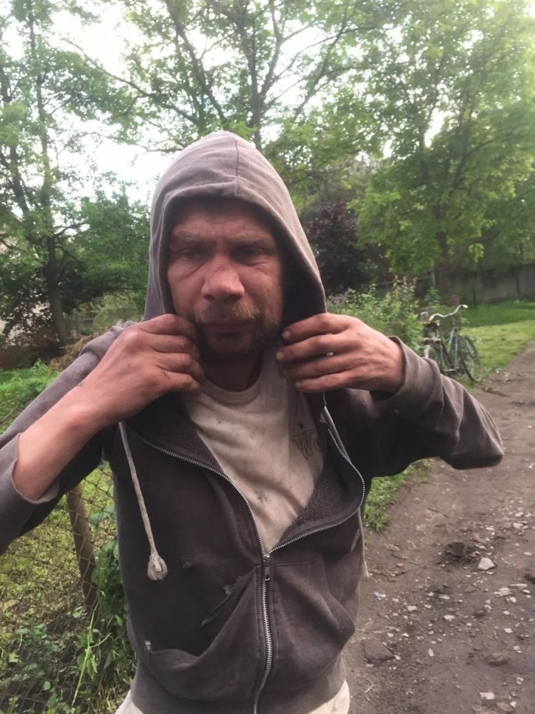 Create meme: the face of the homeless, a homeless man in Russia, Sergey Nikolaevich is a homeless man