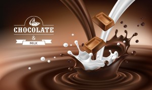 Create meme: milk chocolate, chocolate, liquid chocolate