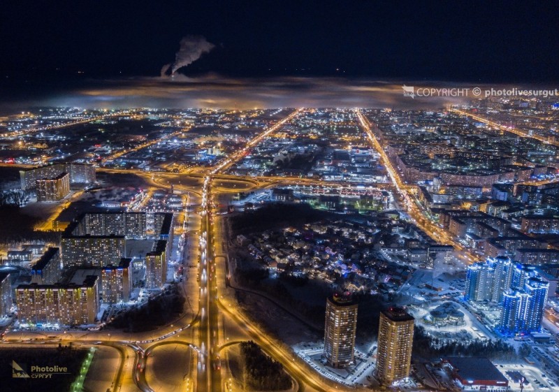 Create meme: marino city, aerial photography novokuznetsk, night novosibirsk