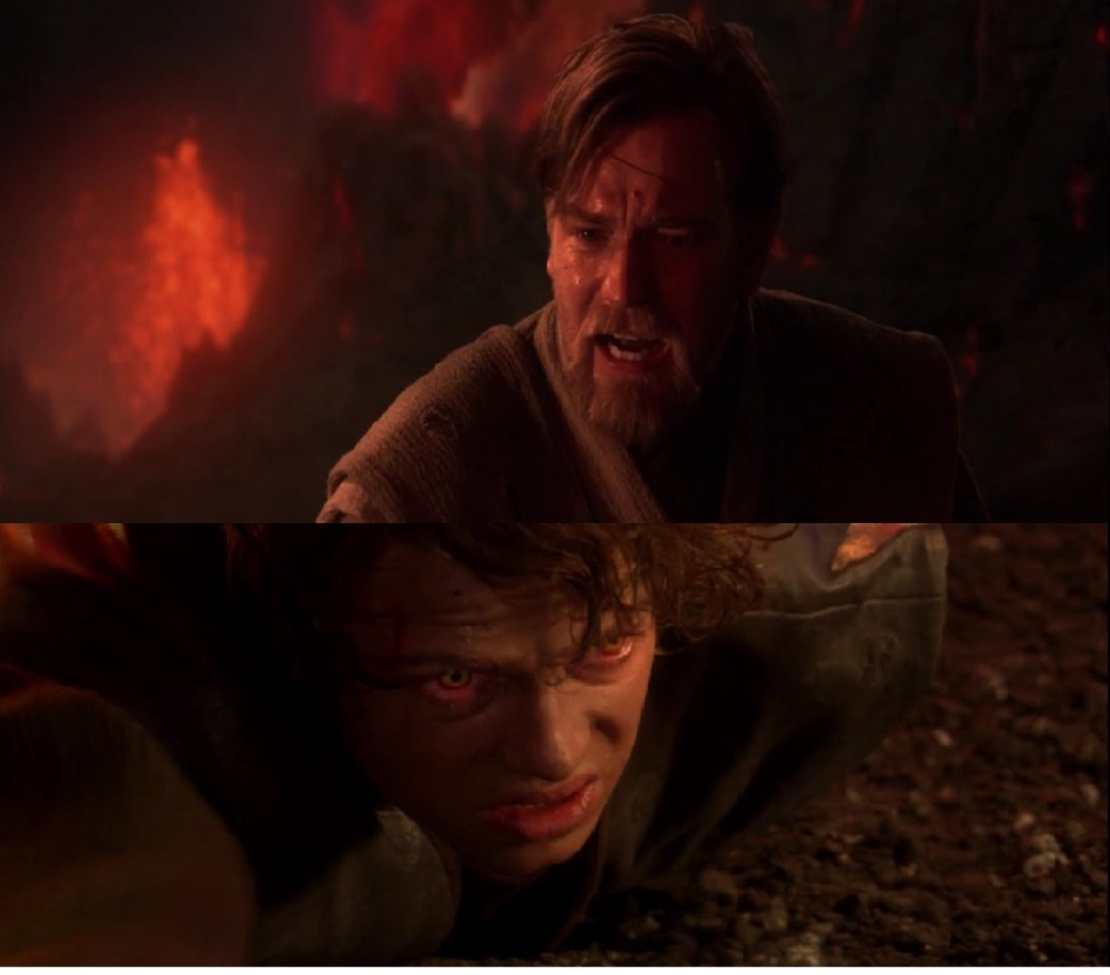 Create meme "Anakin, star wars episode iii revenge of the sith, you