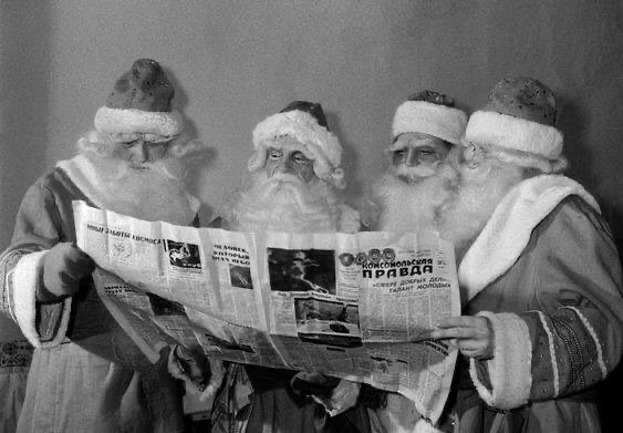 Create meme: Santa Claus of the USSR, Soviet Santa Claus, new year in the USSR