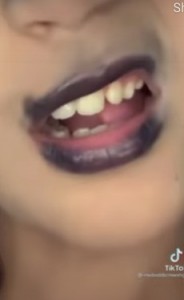 Create meme: lips, girl