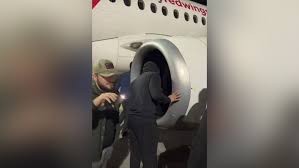 Create meme: sucked into the turbine of the plane, the plane , Looking for a Jew in an airplane turbine