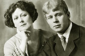 Create meme: Isadora Duncan, Sergei Yesenin and Isadora Duncan, Esenin and Duncan