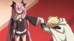 Create meme: seraph, dance in the vampire bund, Krul