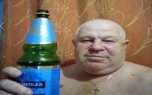 Create meme: salt grandfather, male , grandfather with beer