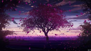 Create meme: anime landscape, background anime