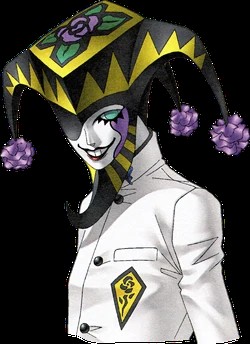 Create meme: Joker Persona 2, persona 2 innocent sin joker, persona 2 joker