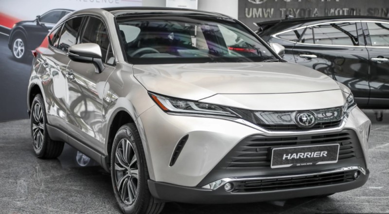 Create meme: Toyota Harrier 2021, toyota harrier, toyota harrier 2023