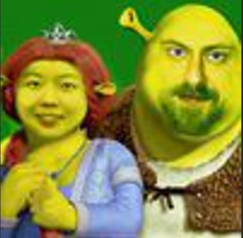 Создать мем: персонажи шрека, shrek fiona, шрек шрек