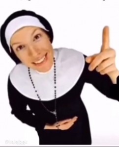 Create meme: woman, nun