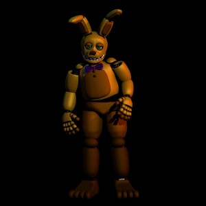 Create meme: five nights at Freddy's, bonnie spring, spring, Bonnie