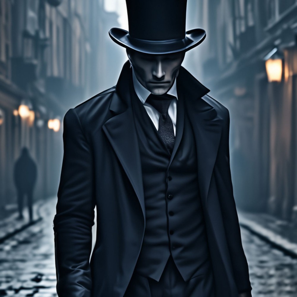 Create meme: Jack the Ripper, Jack the Ripper face, author 