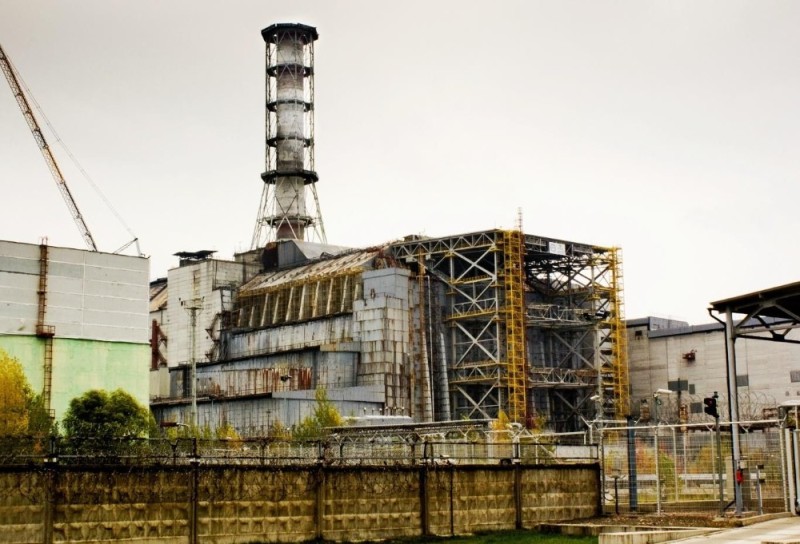 Create meme: The 4th power unit of the Chernobyl nuclear power plant, Chernobyl nuclear power plant pripyat, Chernobyl nuclear power plant sarcophagus