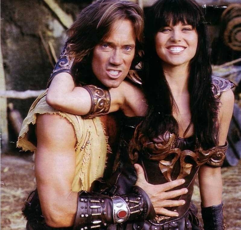 Create meme: Xena and Hercules, TV series Xena warrior Princess, Xena the Warrior Queen and Hercules