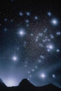 Create meme: stars, spheroidal galaxy, a photo of the starry sky good night