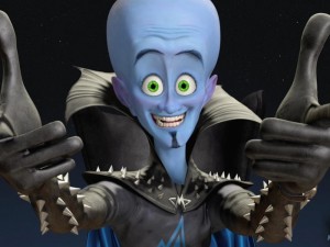 Create meme: megamind