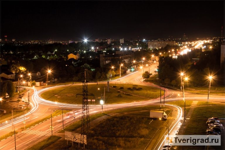 Создать мем: город ночной, город гомель, кольцо тверь