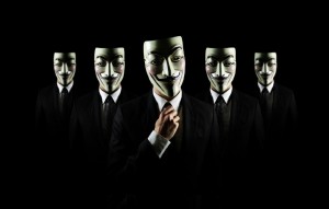 Create meme: hacker anonymous, anonymous