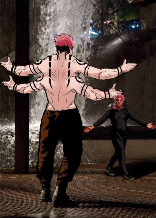 Создать мем: bane come at me bro, тёмный рыцарь: возрождение легенды, jujutsu kaisen обложка