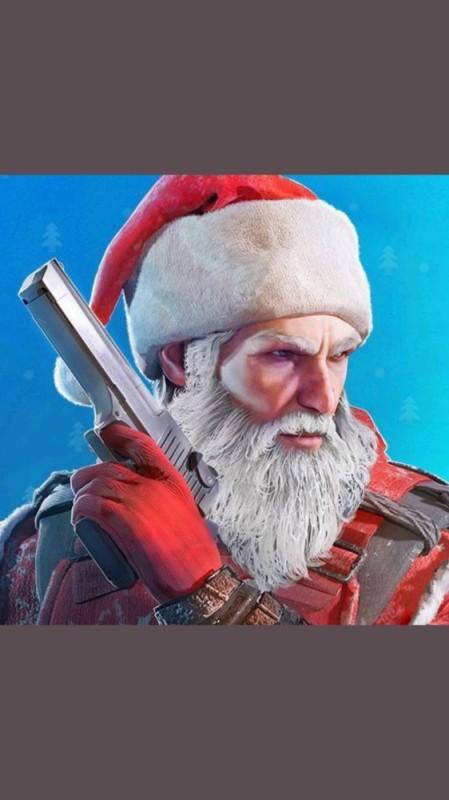 Create meme: santa for standoff 2, winter fan standoff 2, standoff 2