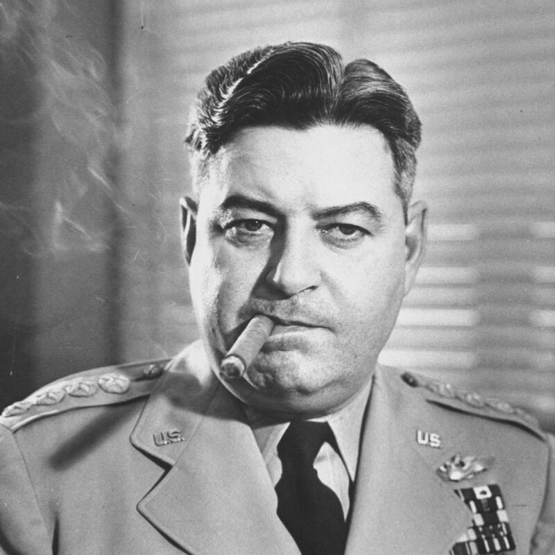 Create meme: Curtis Lemay, American General , squadron of aggressors of the USA and the USSR