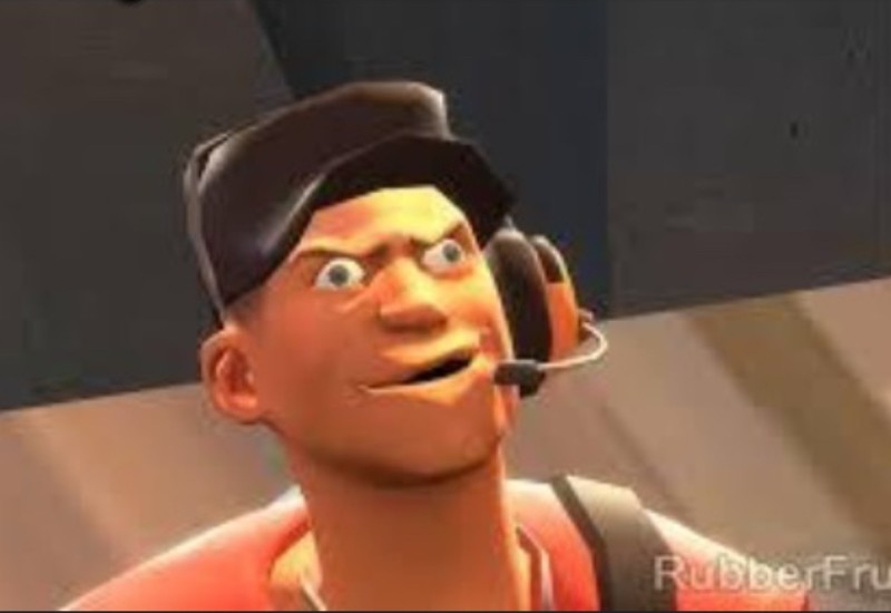 Create meme: tim fortres, team fortress 2 update 2023, Scout TF2