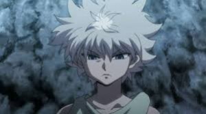 Create meme: anime killua, killua