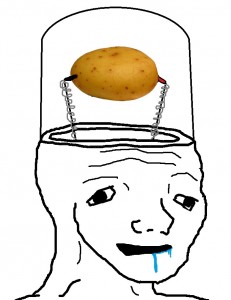 Создать мем: wojak мем с мозгами, wojak, brainless wojak