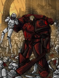 Создать мем: Warhammer 40k против звёздных войн