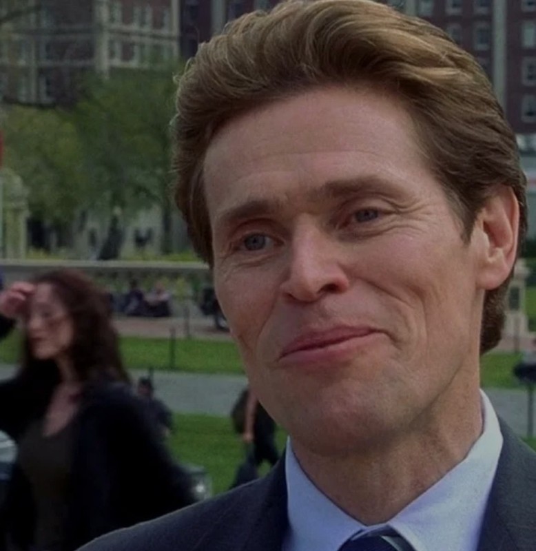 Create meme: himself a sort of scholar, Willem Dafoe Spiderman, monster 